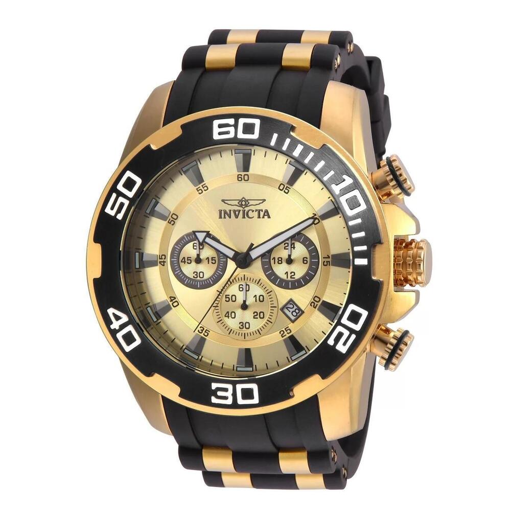 NWT Invicta 22346 Pro Diver | Chronograph | Gold | Men's Watch
